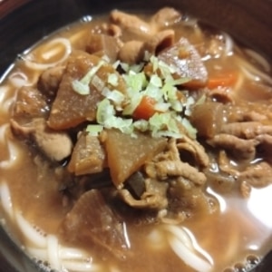 【リメイク】　　もつ煮込みうどん